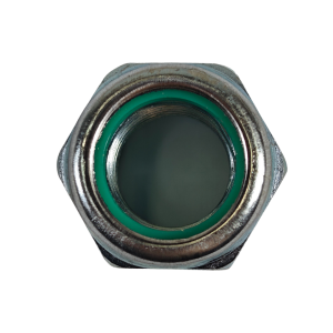 Porca Sextavada Autotravante Nylon (Alta)